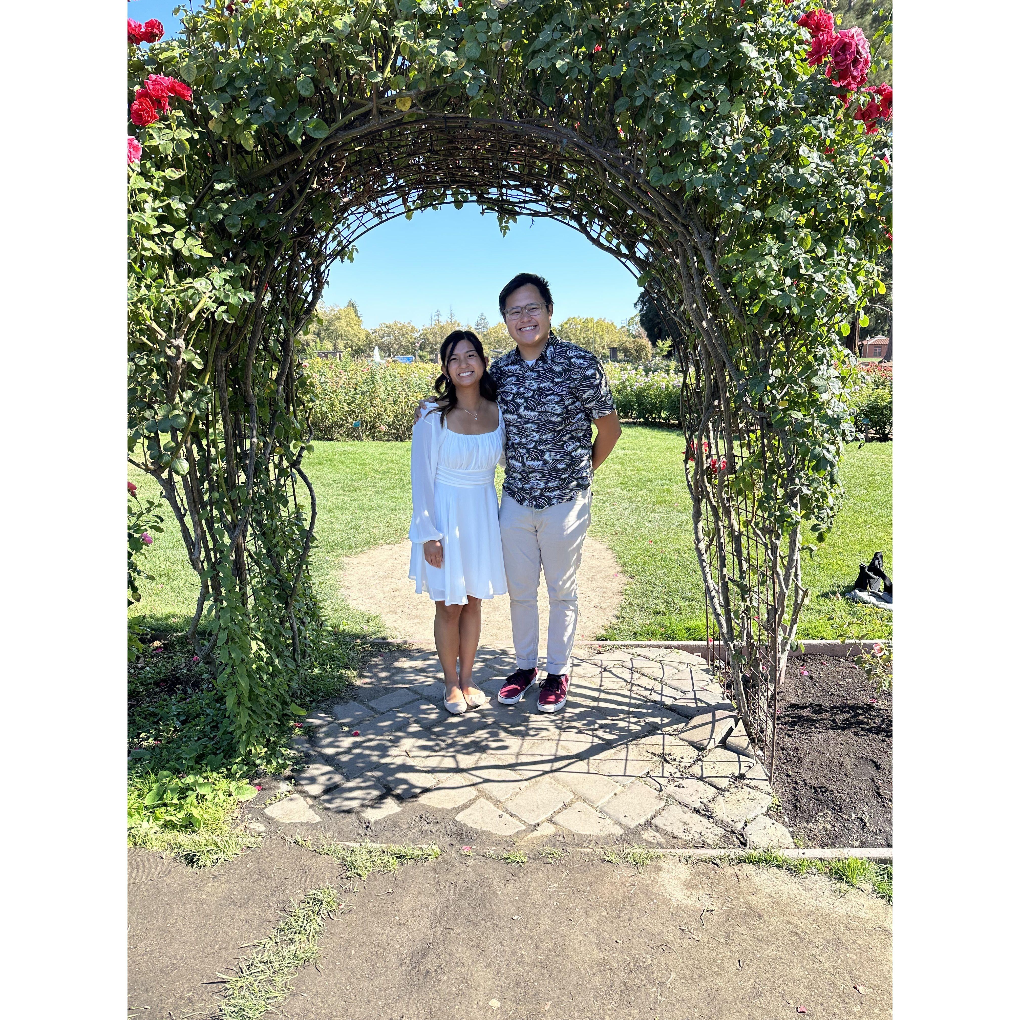 Our first date on October 2, 2025 (: