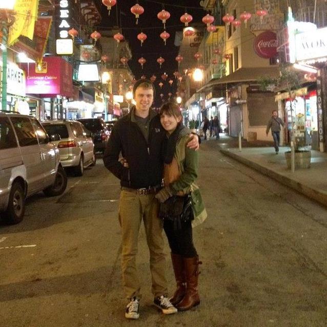 First NYE together in San Francisco 2013.