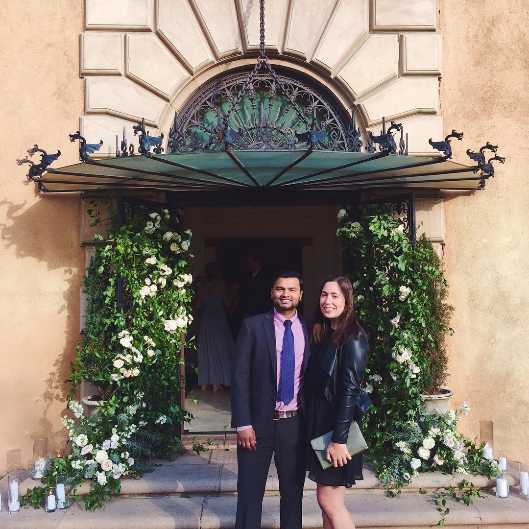 At a friend's wedding in Los Angeles, CA / Nov 2017