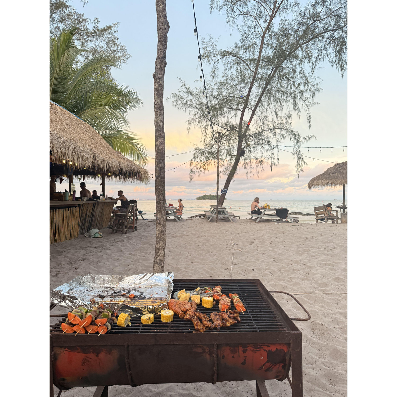 'Beach BBQ' but on a lot smaller scale. Our's will be a feast!