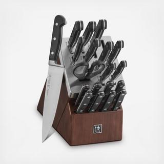 Classic 20-Piece Self-Sharpening Knife Block Set