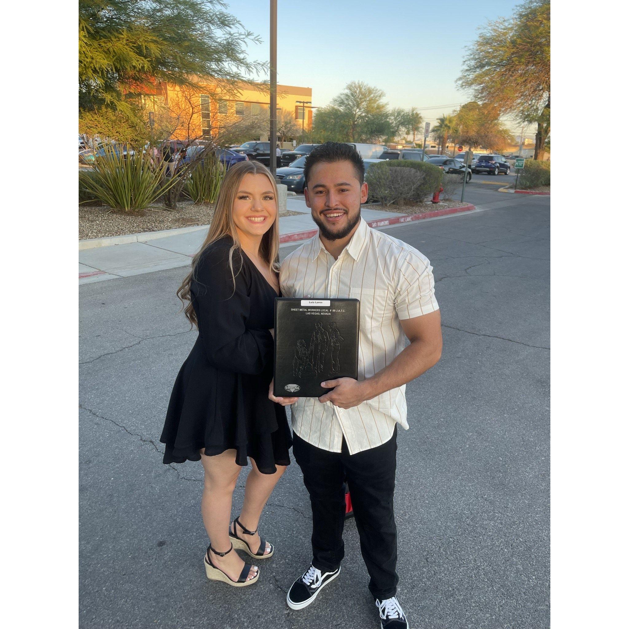 Louies Local 88 Graduation. Class of 2023