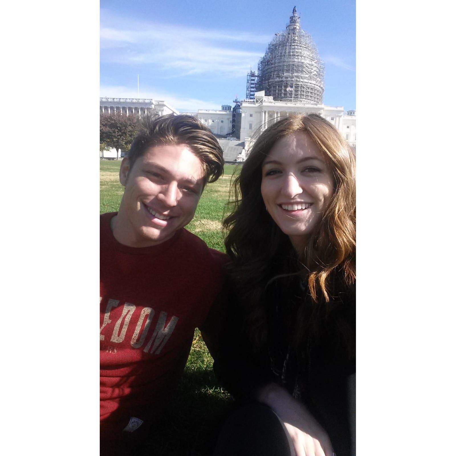 A lifetime of long-distance! From vists to Washington DC...