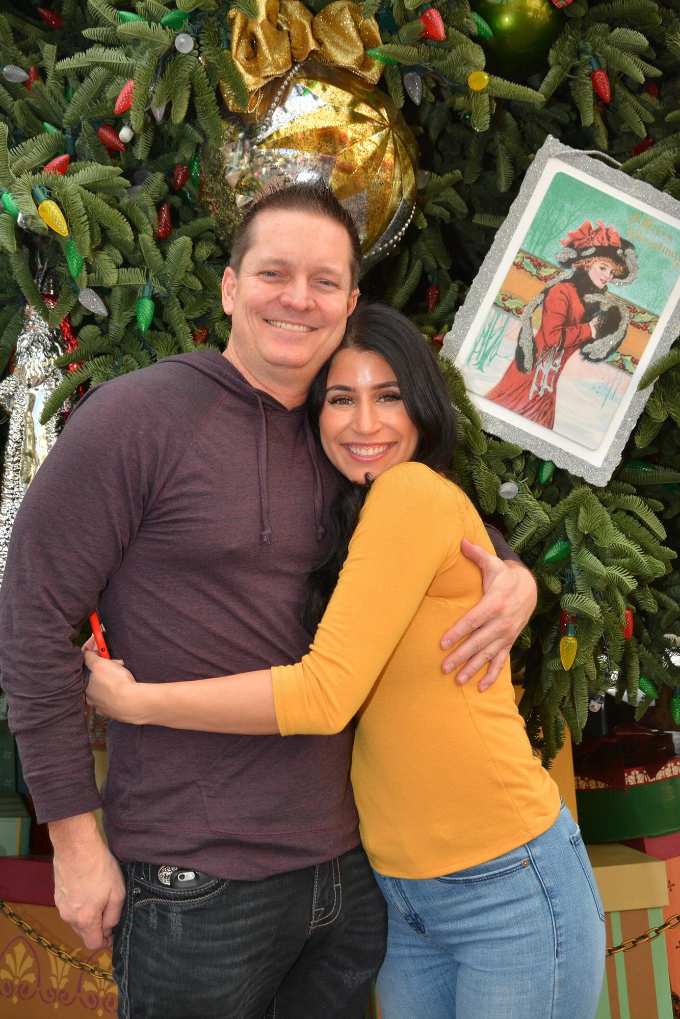 Smiling extra big at Disneyland!