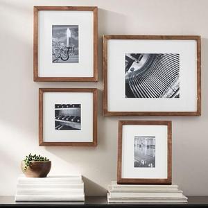 Wood Gallery Single Opening Frame 4x6 Espresso