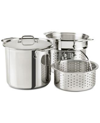 All-Clad - 8-Qt. Stainless Steel Multi-Cooker