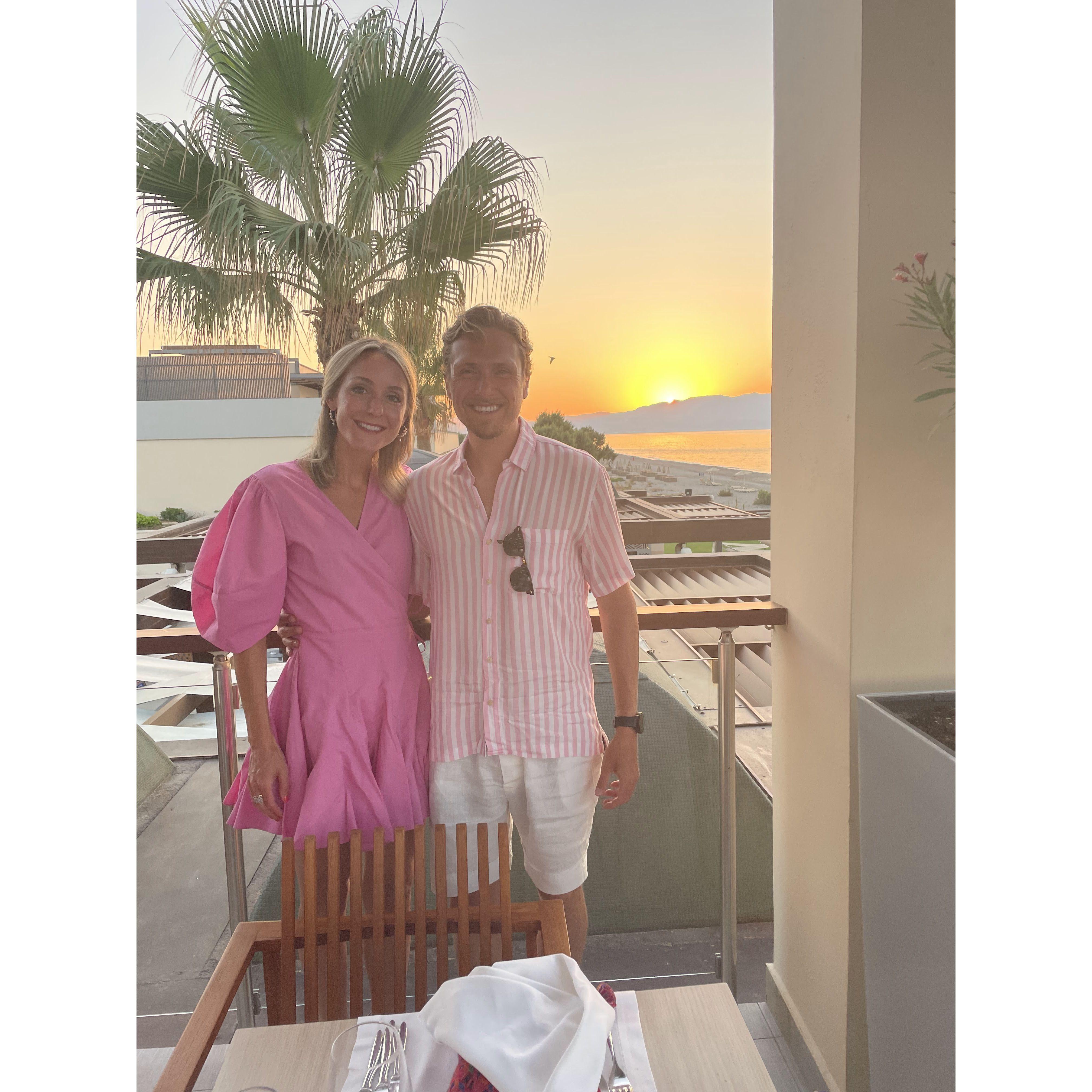 More beautiful sunsets in Crete, Greece!