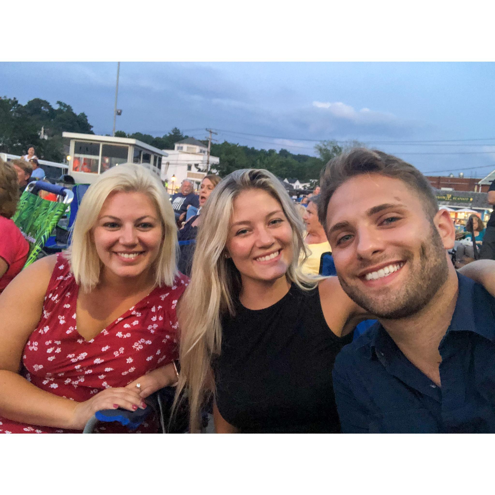 Can never turn down an outdoor concert