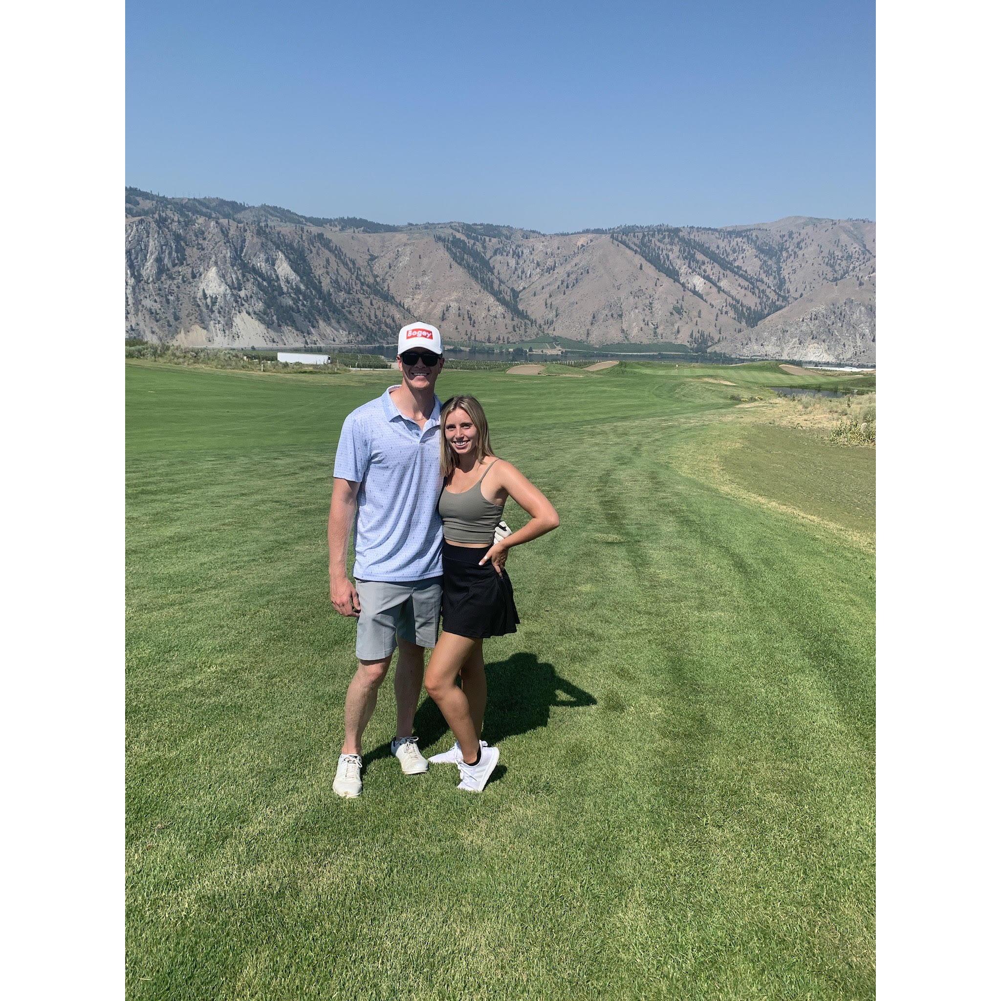 Golf in Chelan!
