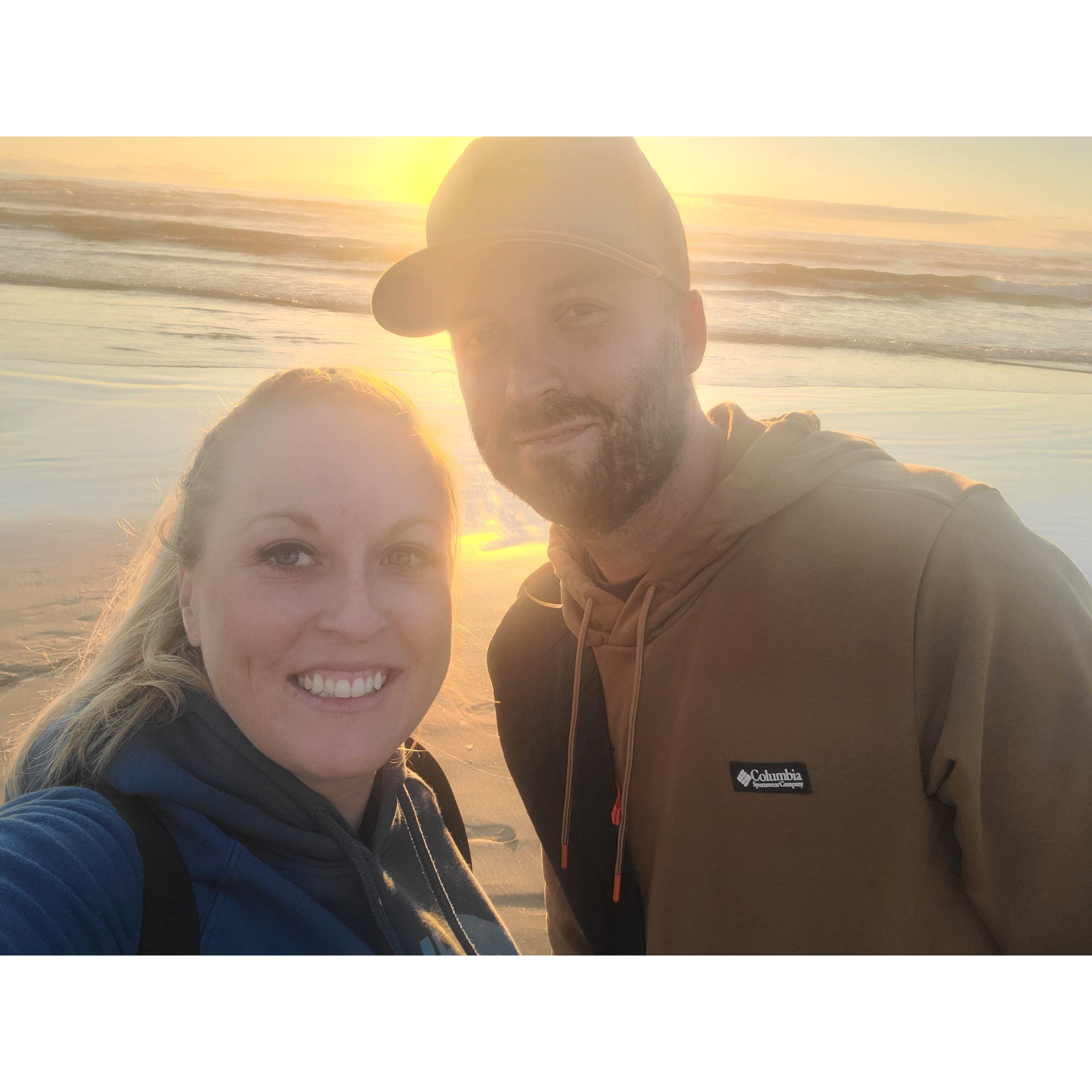 Oregon Beach Sunset