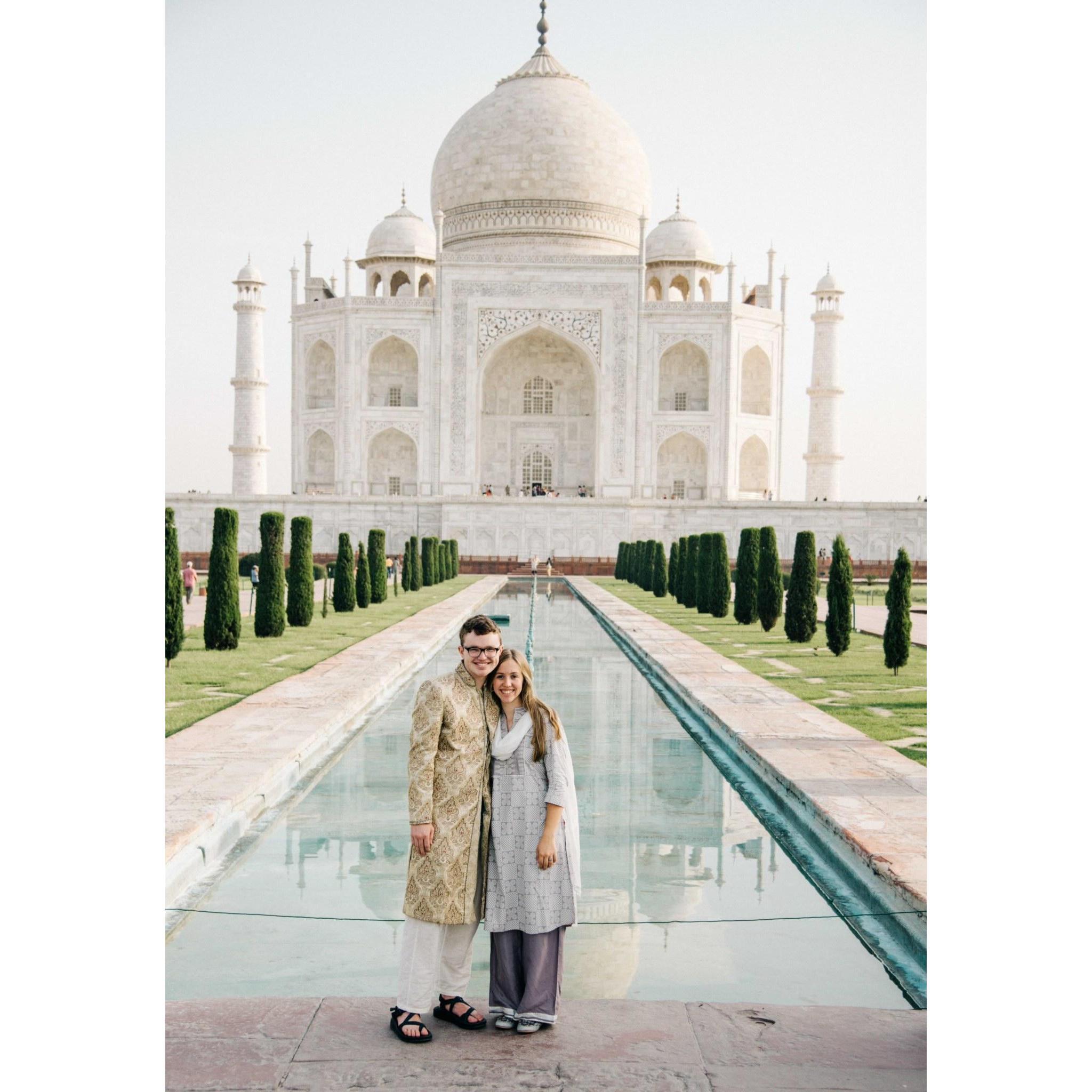 Summer of 2019 we both travelled to India to study abroad. Priceless memories!