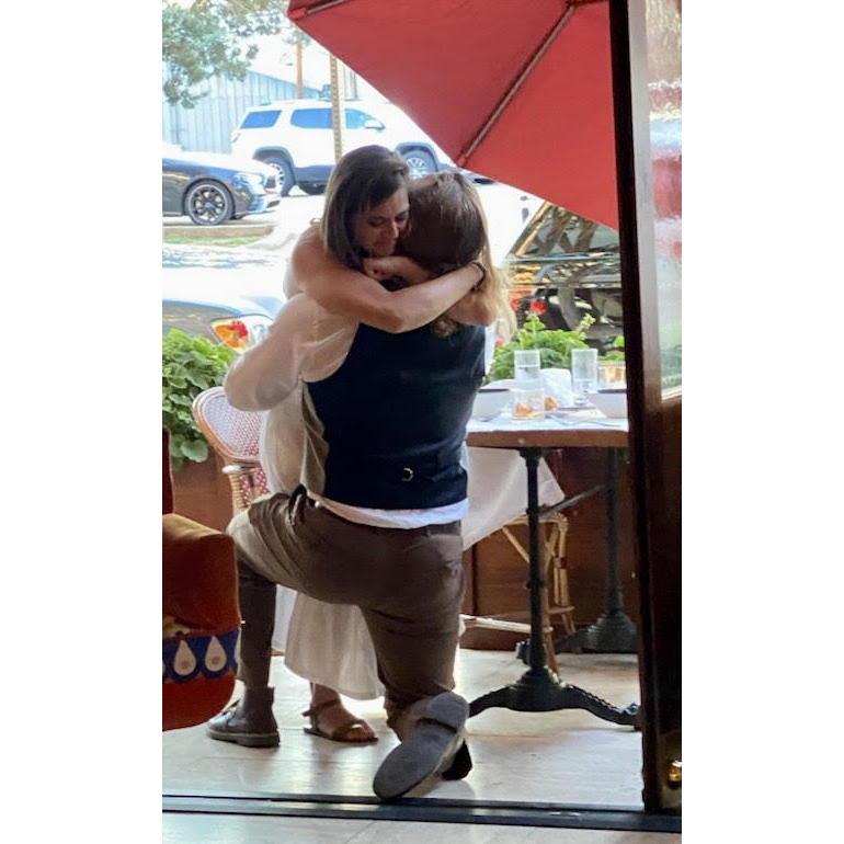 Live-action shots of our engagement