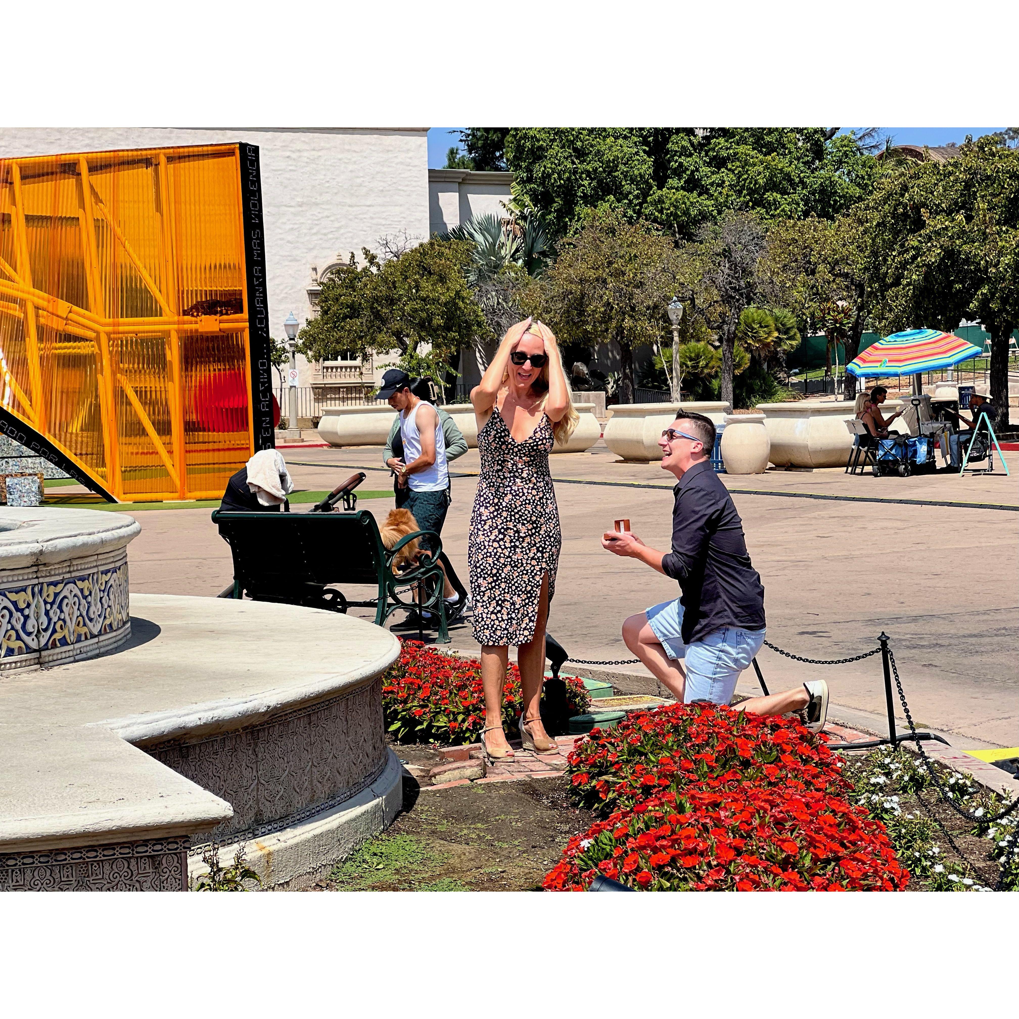 And this is what happened after I turned around.