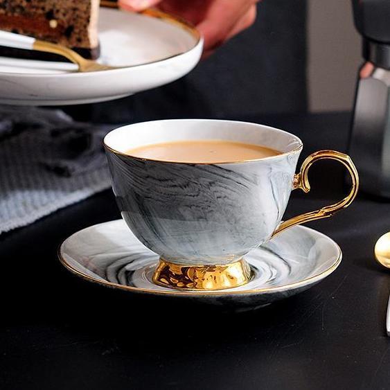 Beau Teacup - Blue