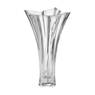 Florale 14-Inch Crystal Vase