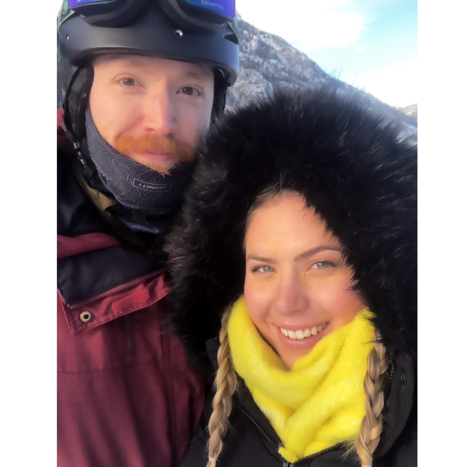 Our first ski trip!