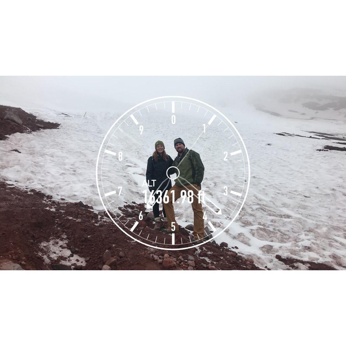 Active volcano hike, Cotopaxi, Ecuador.