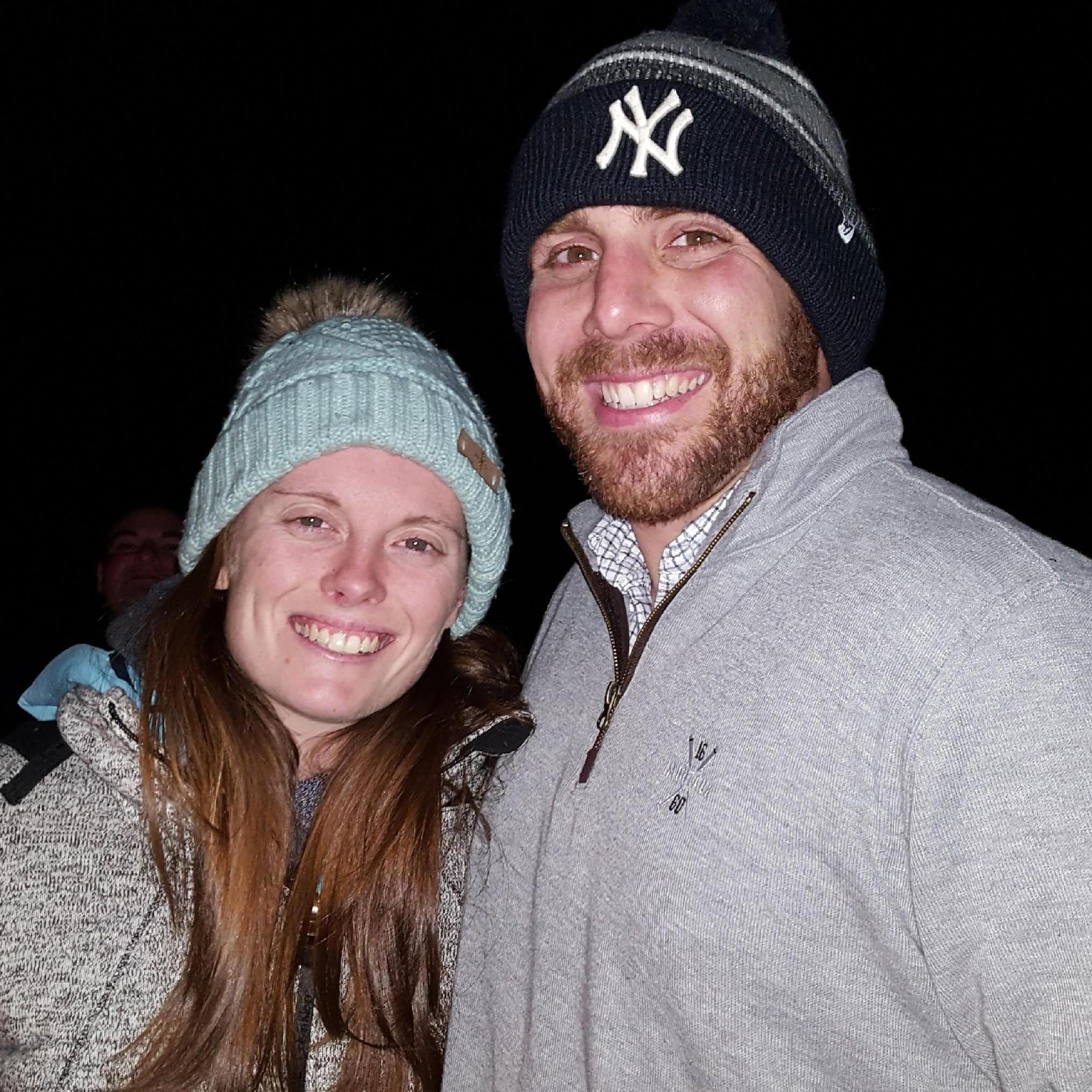 November 2017: Bonfire on the Montauk beach!