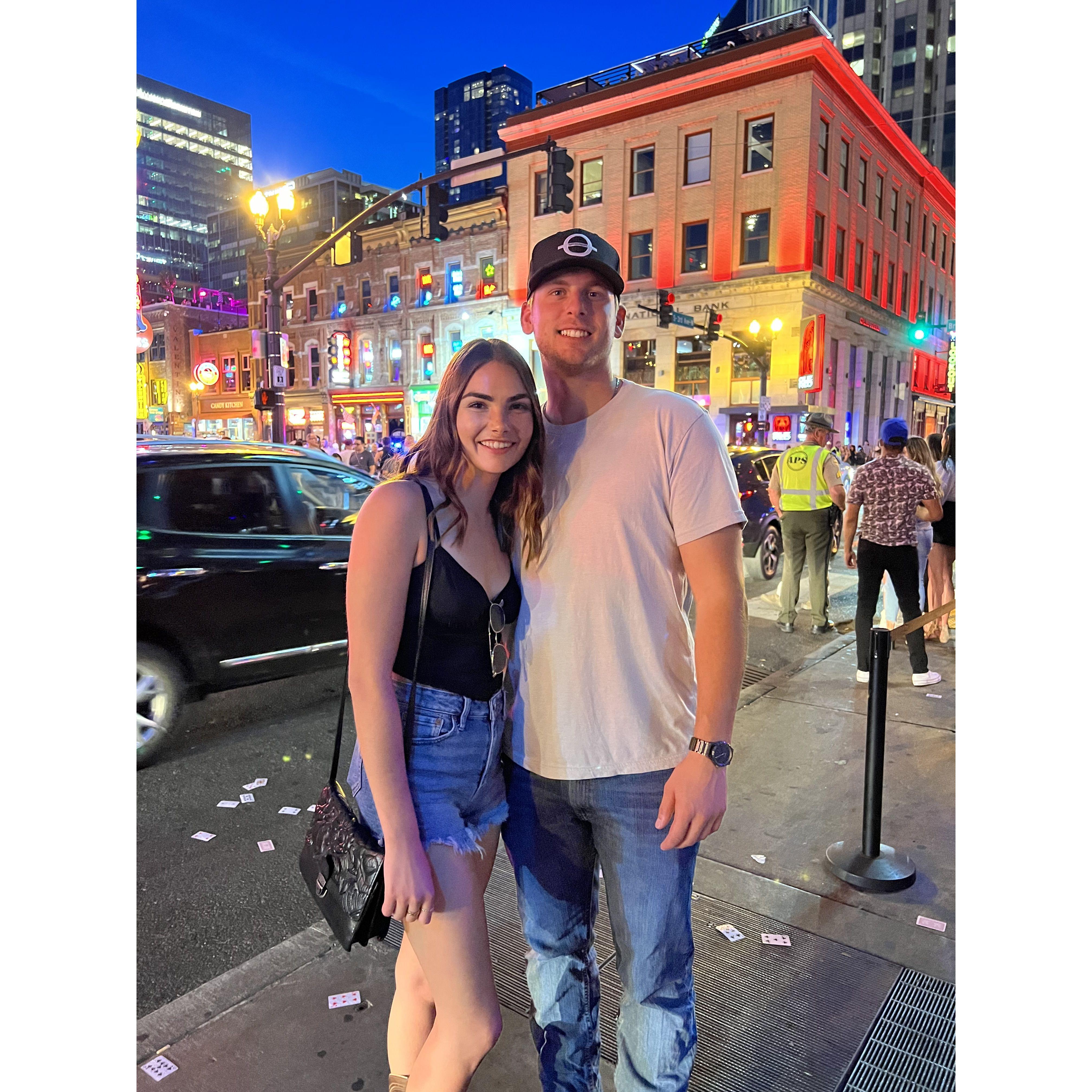 The first time Travis came out to Tennessee! This was May of 2022, just three weeks after I moved out to Chattanooga!