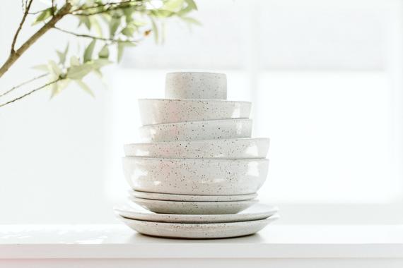 Handmade Pottery Dinnerware Set