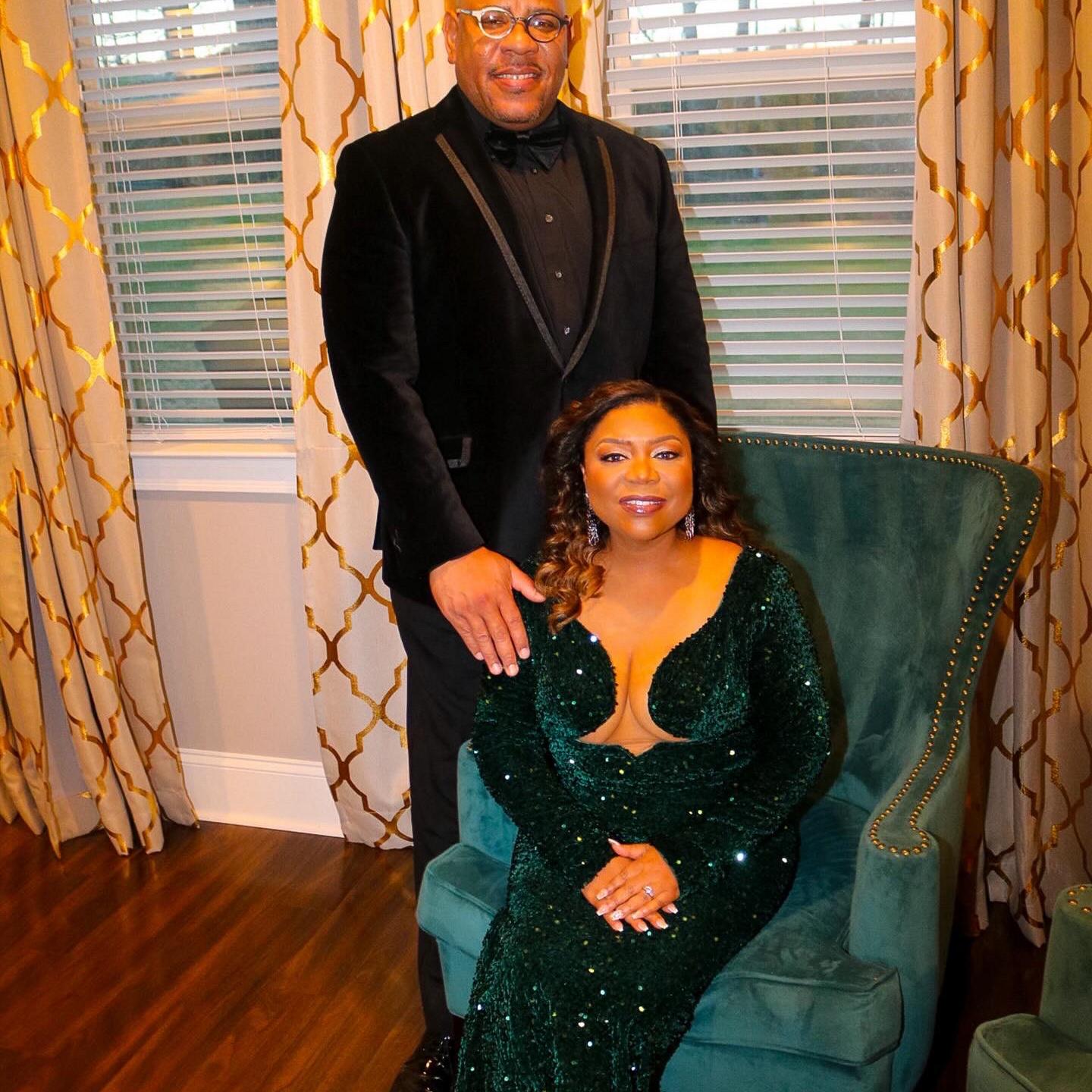 Look #2 at our engagement party