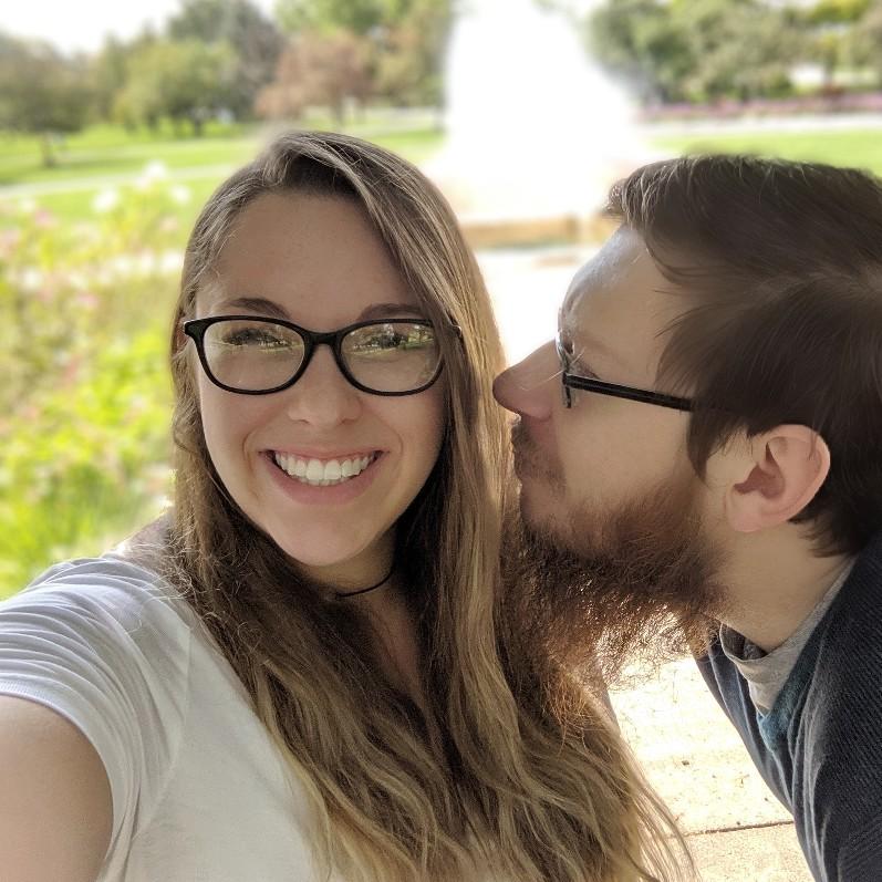 Ian's response to "No. Ian, smile and take a cute picture with me!"