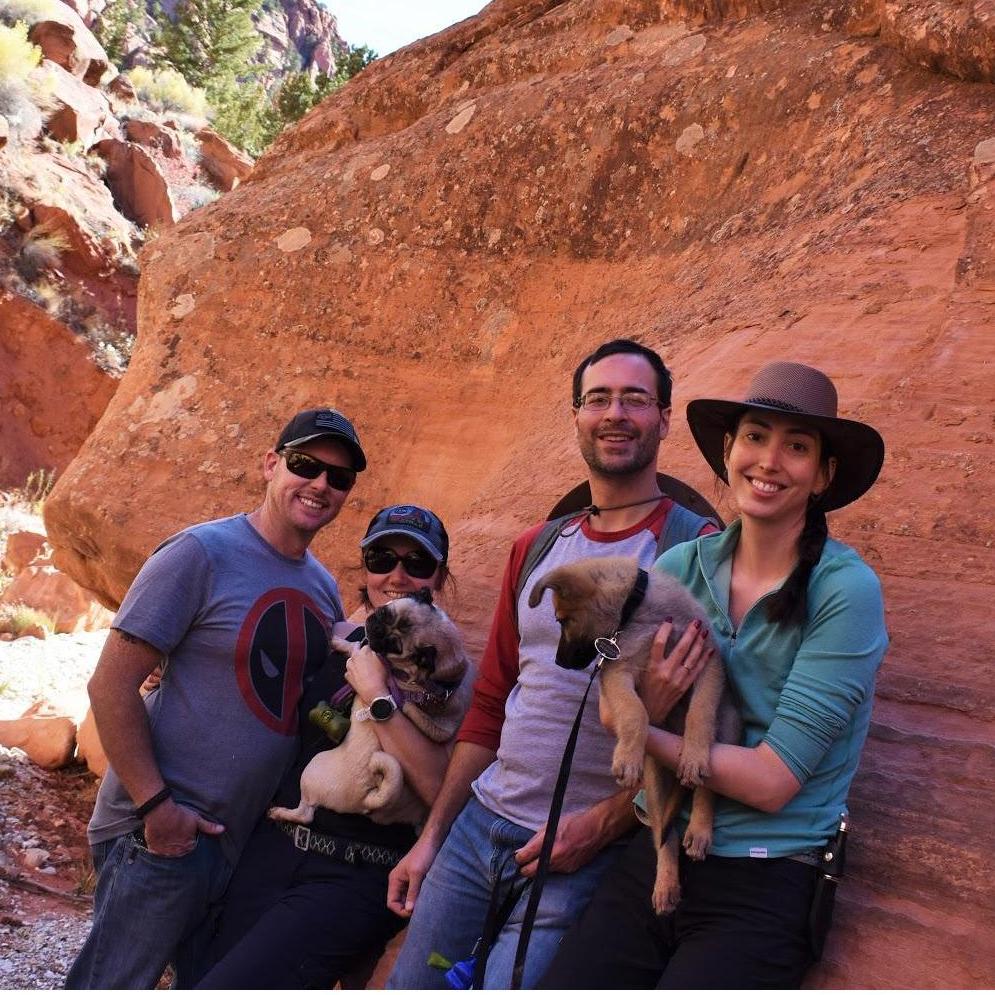 Camping in Capitol Reef National Park, October 2018 with the Stignani family