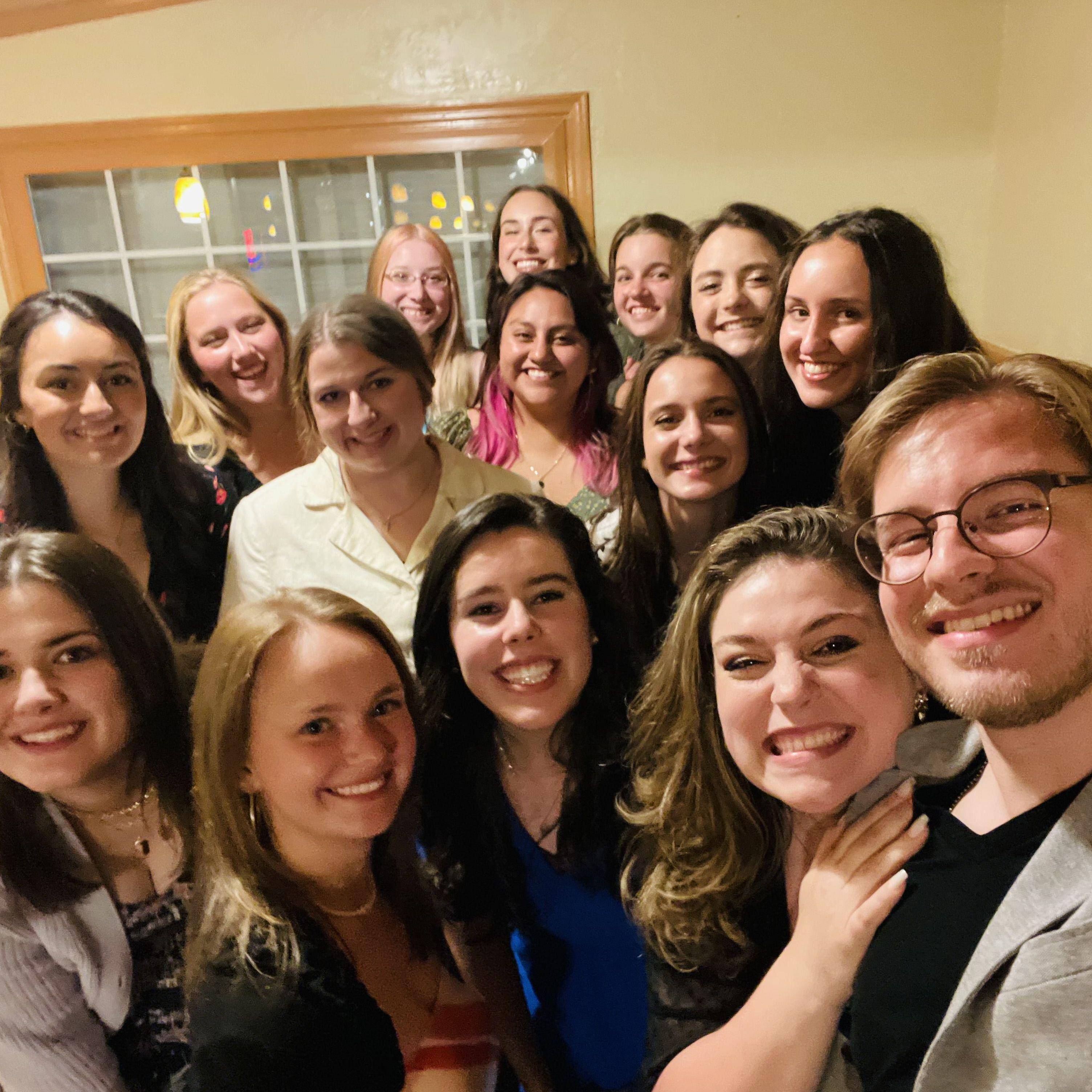 Our cute little engagement party!