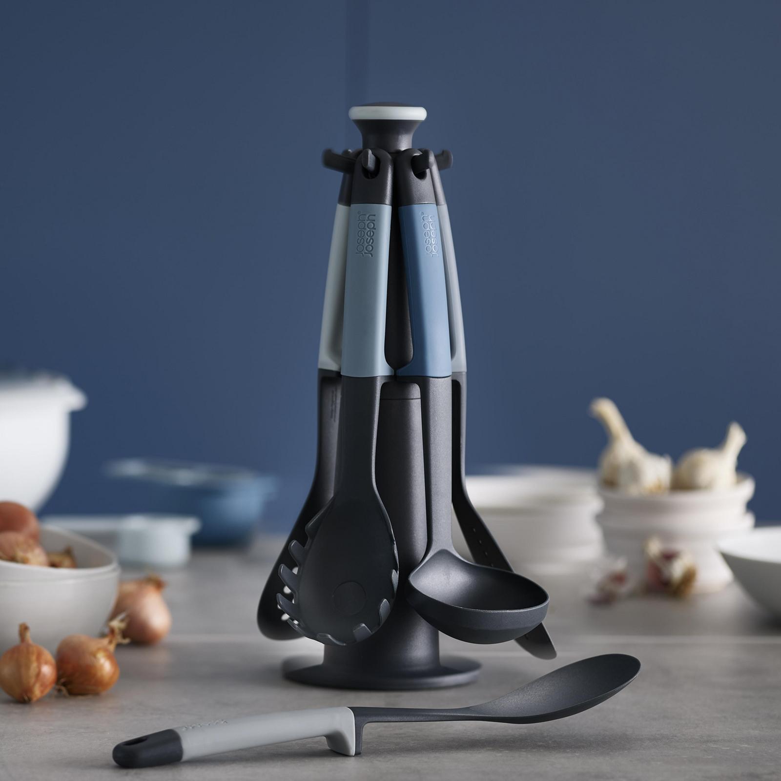 Joseph Joseph, Elevate 6-Piece Utensil Set with Rotating Carousel