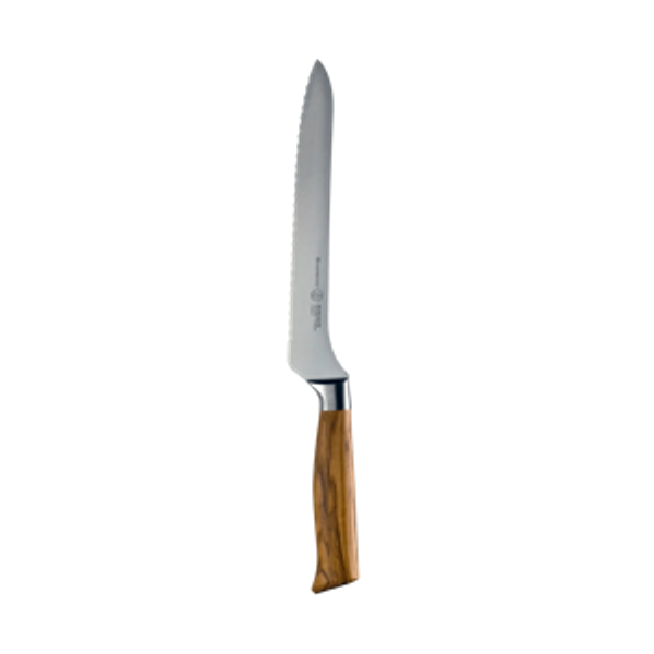 Oliva Elite 8 Inch Scalloped Offset Knife | Messermeister®