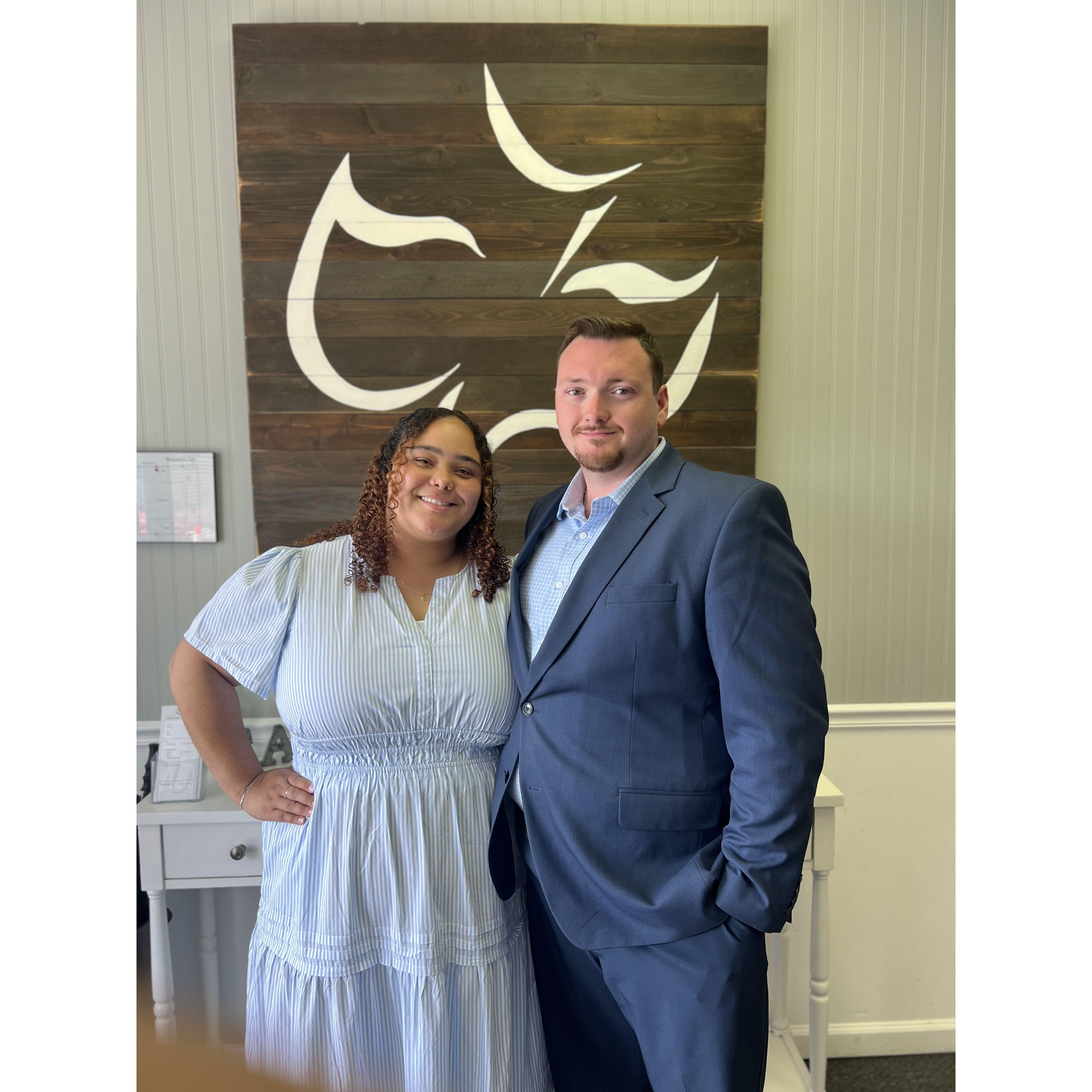 Our last Easter together as fianceés....