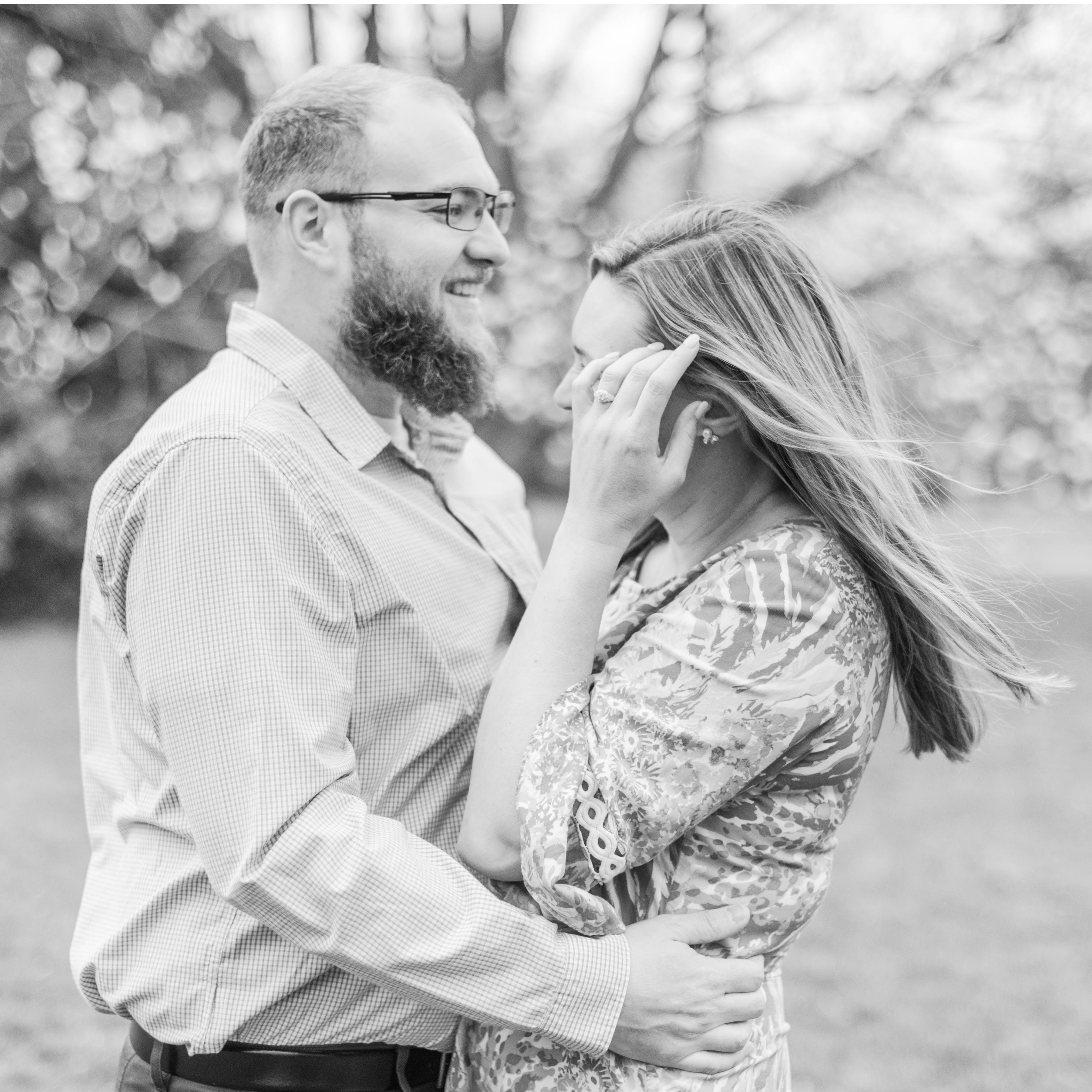 Her favorite shot from their Engagement session.