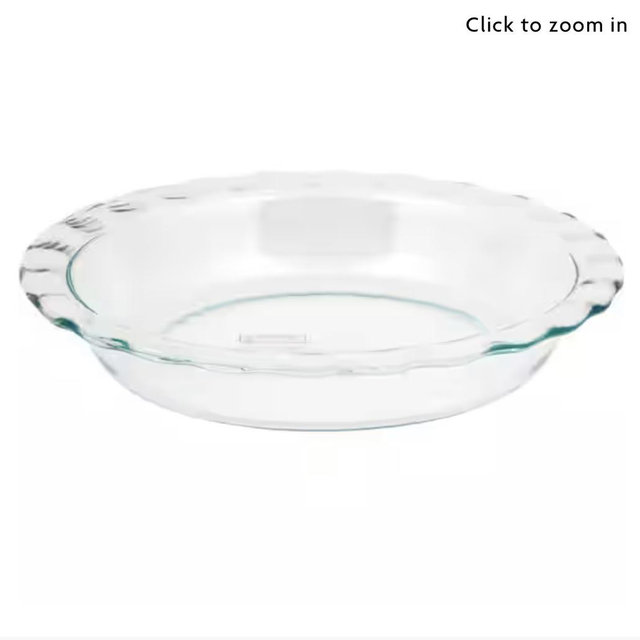PYREX Easy Grab Glass Pie Plate - 9.5"