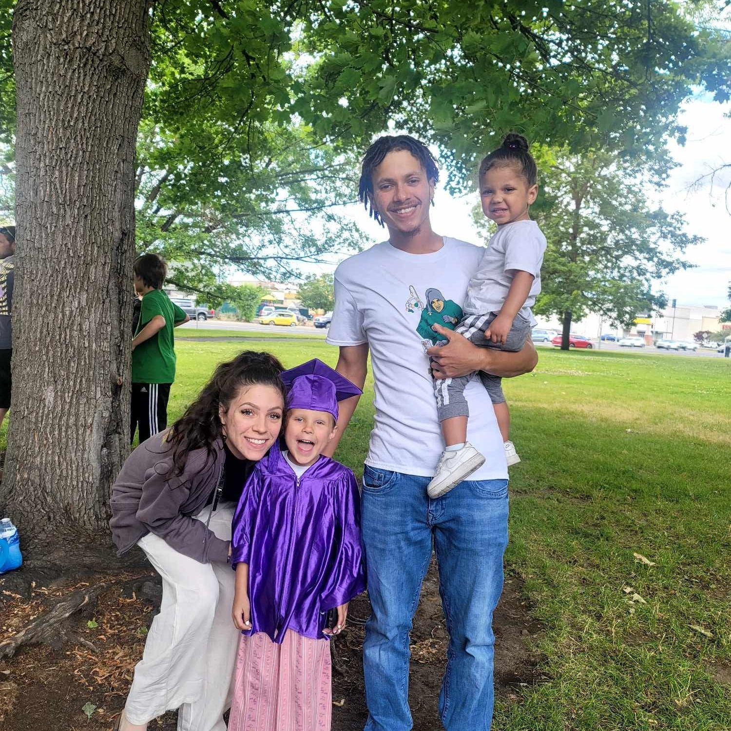Saveyah graduated pre-k!