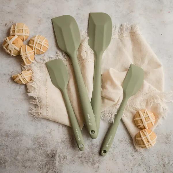 Scrape & Stir | Silicone Spatula Set of 4 (8" & 11")
