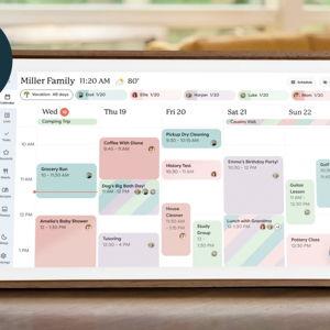 The Skylight Calendar 2 (Wood/Walnut) | Skylight