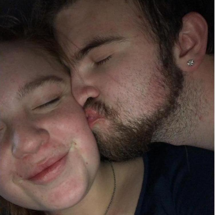 We first said "I love you" later this night