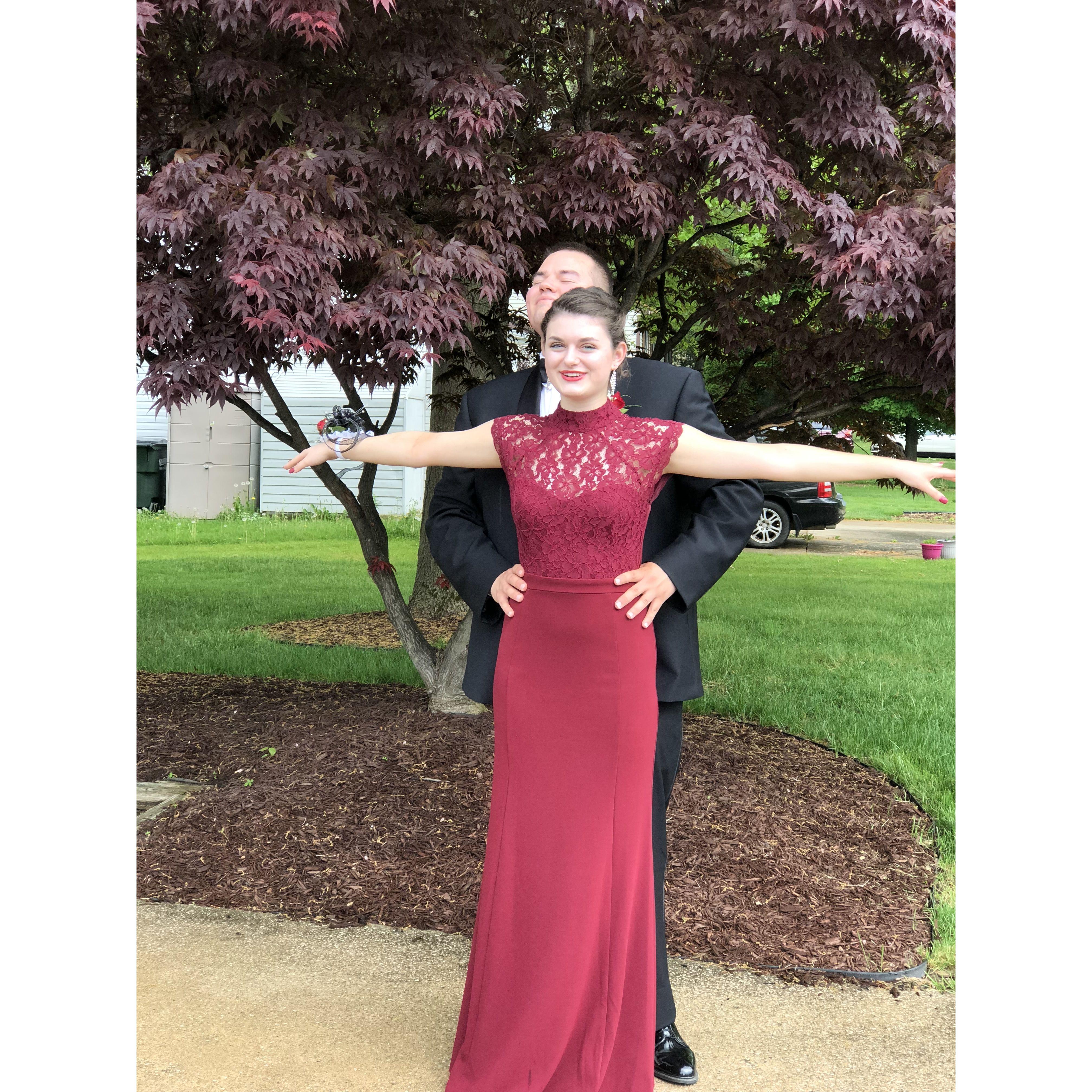 Sara's Senior prom