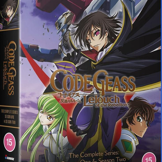 Code Geass: Lelouch of the Rebellion: Complete Series Collection Episodes 1-50