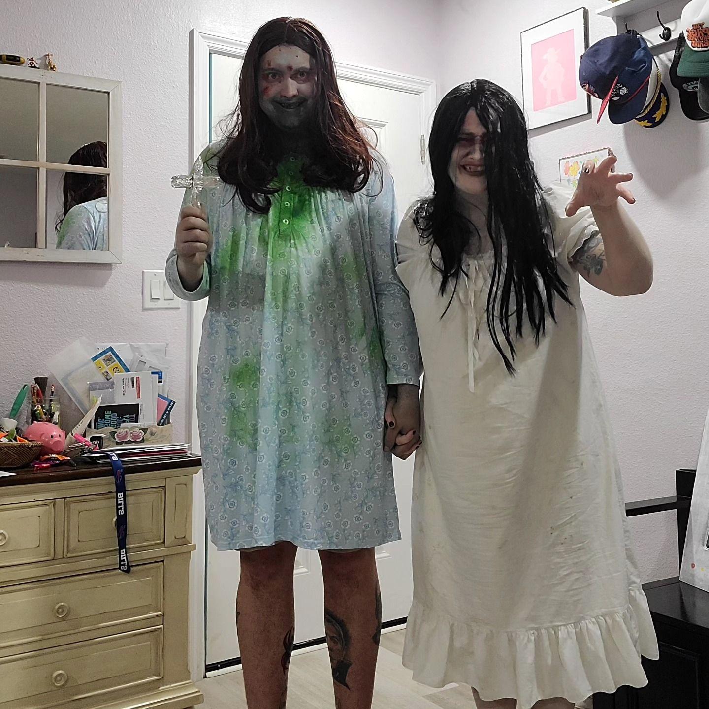 Halloween 2025 - girls girls Samara and Raegan.
