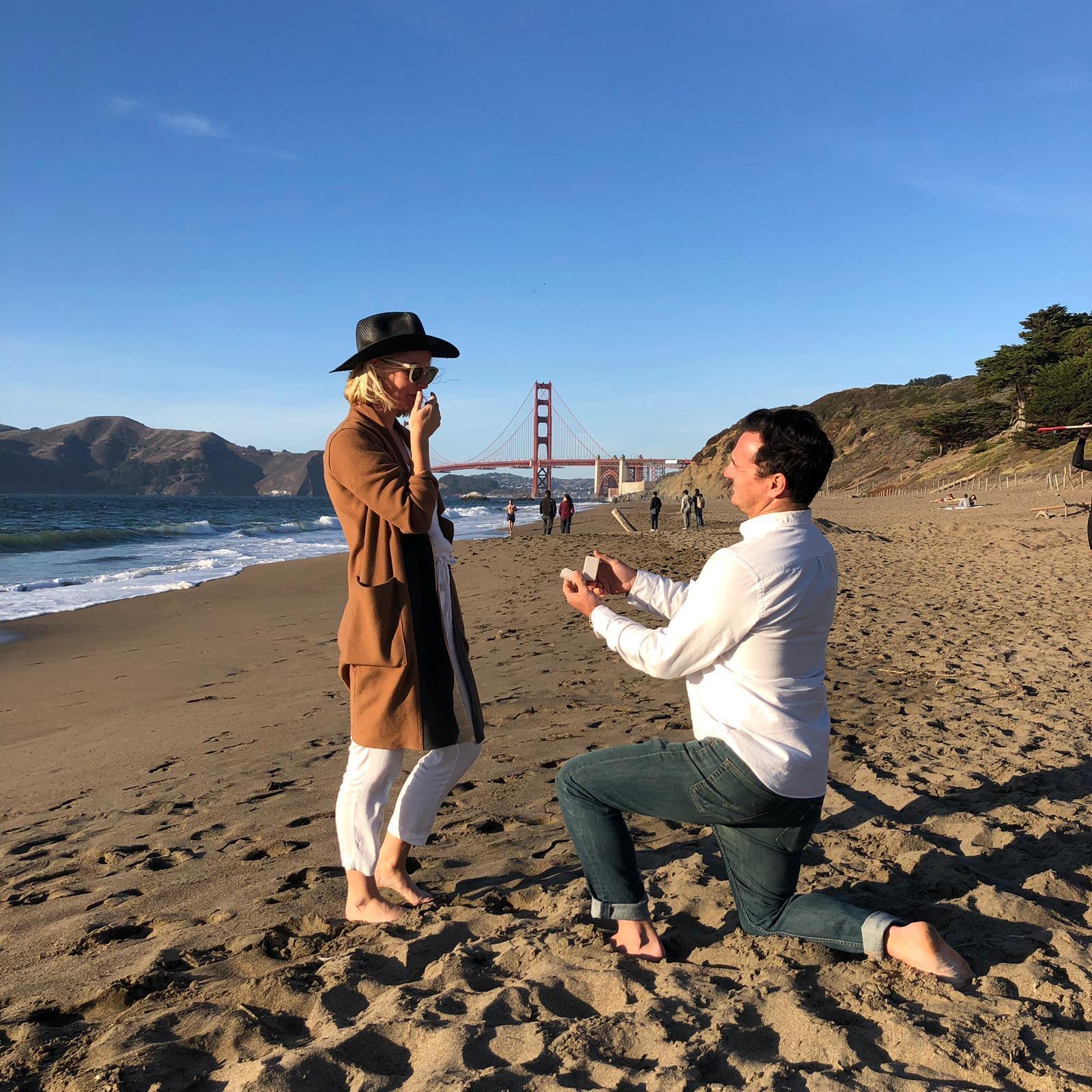 YES! On Baker Beach.