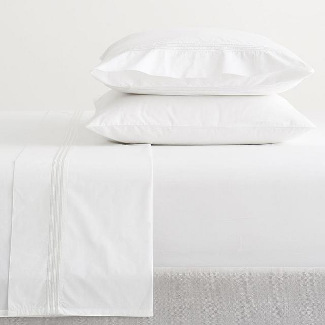 White Grand Organic Sheet Set, Queen