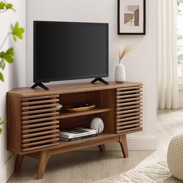 Walnut Entertainment Center