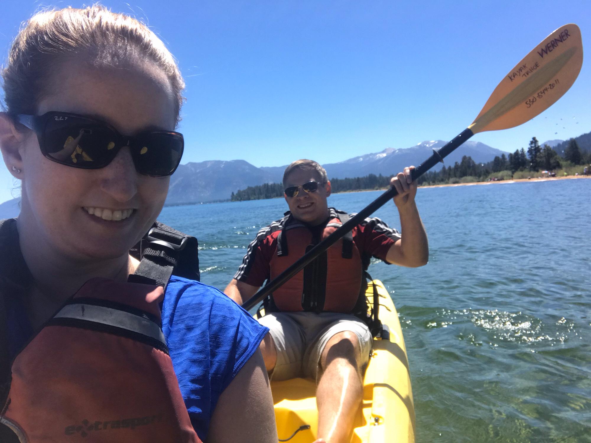 Canoeing in Lake Tahoe (2018)