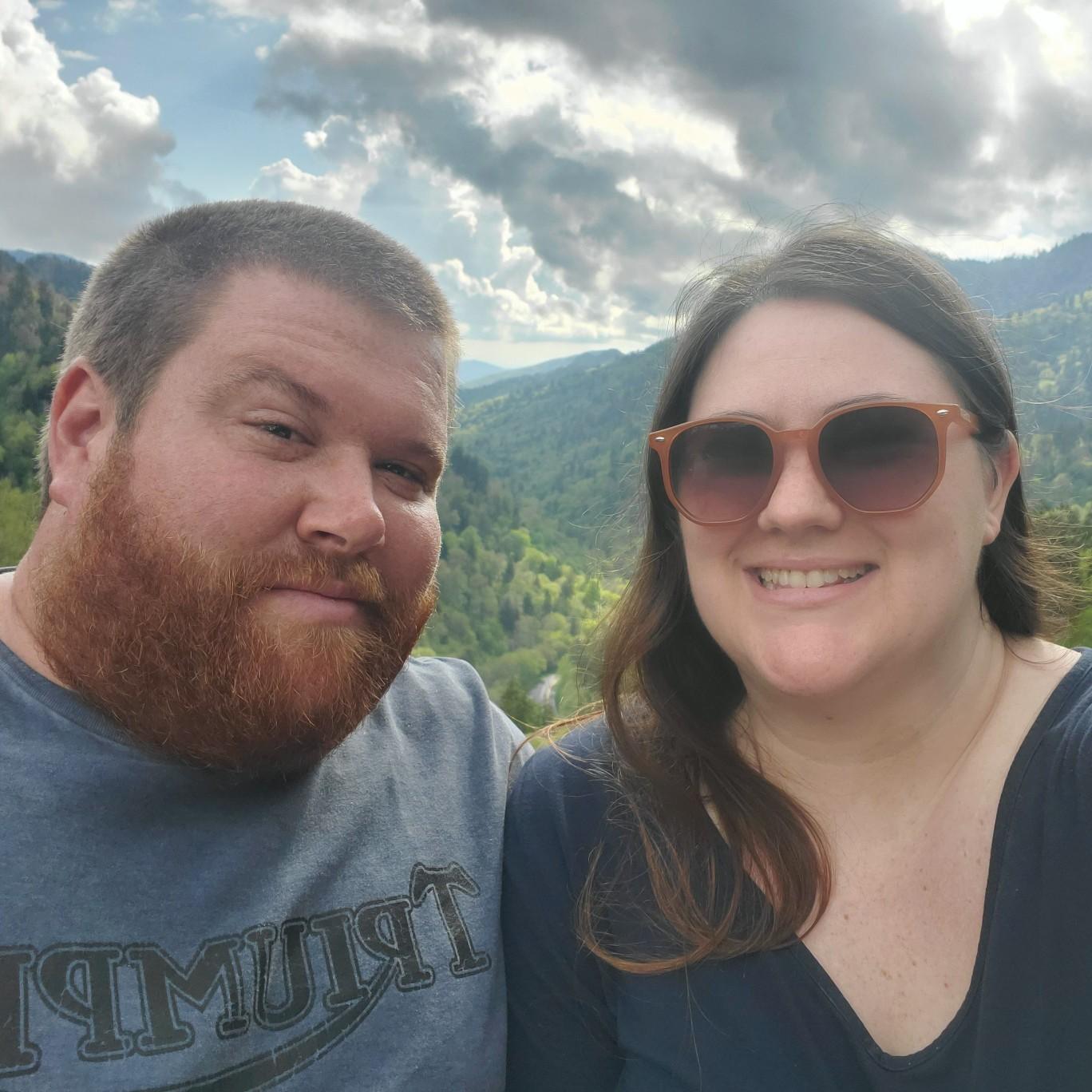 Our recent trip to Gatlinburg, Tennessee. We drove to check out the North Carolina and Tennesee border, it was a beautiful day!