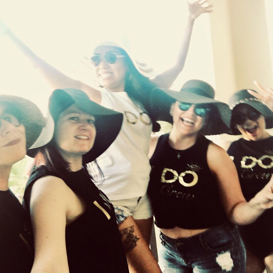 Celebrating a get away with my Bride Tribe 💍