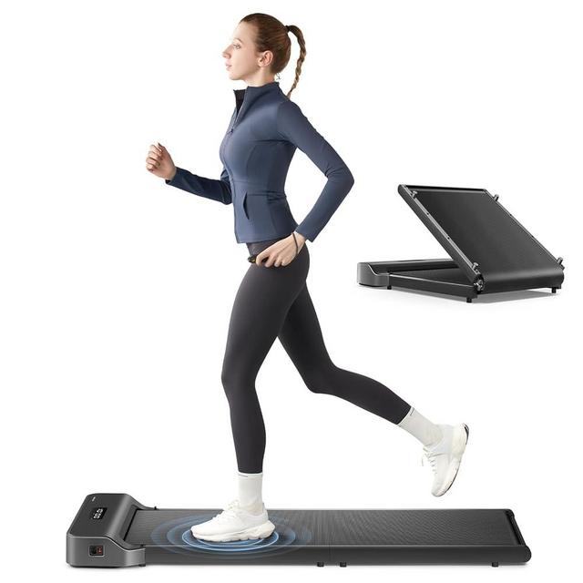 WALKINGPAD Z1 Walking Pad Treadmill, 180°Foldable Under Desk Treadmill for Home Office with 242lb Capacity, 2 in 1 Portable Treadmill for Walking and Jogging Remote Control in LED Display