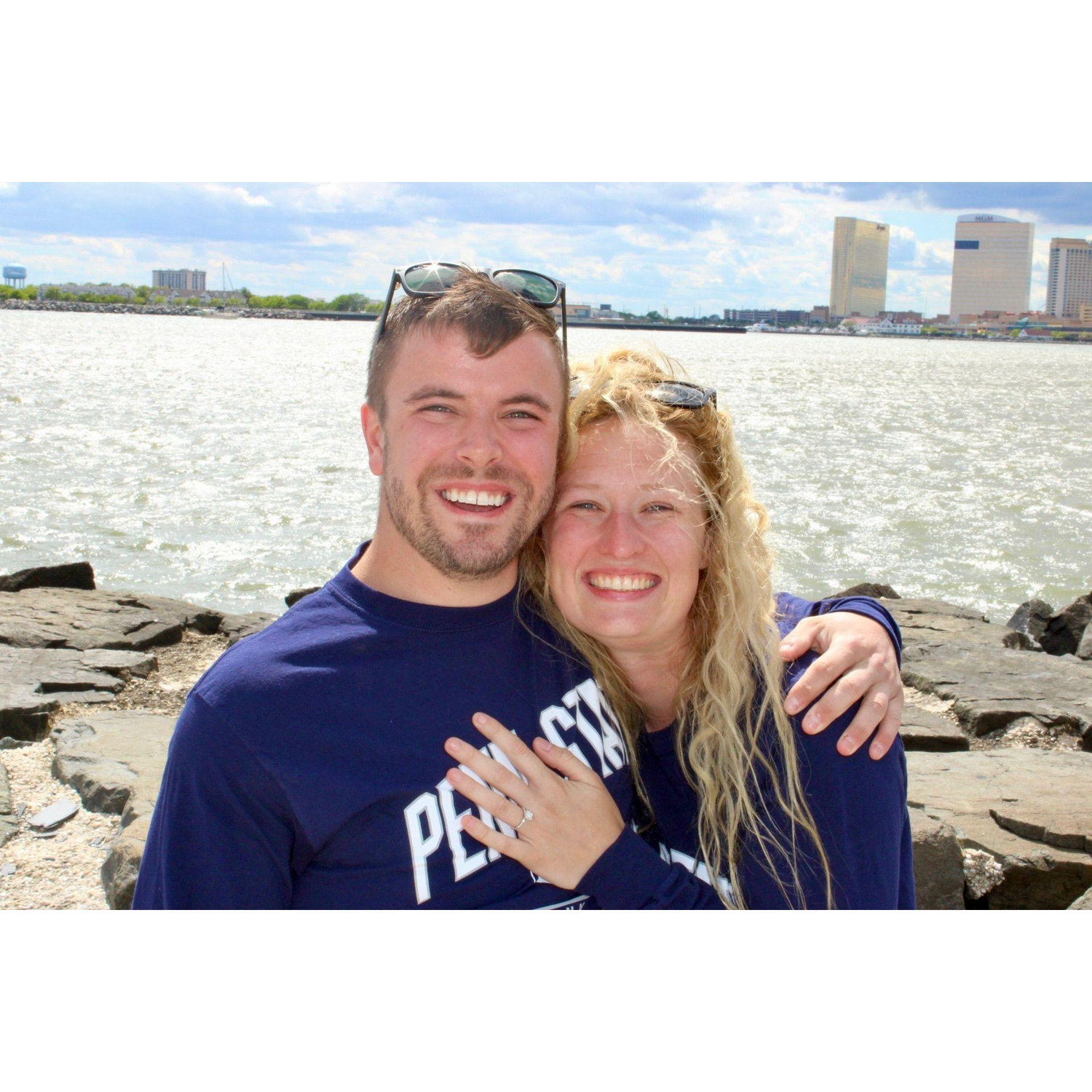 Proposal at Brigantine Beach