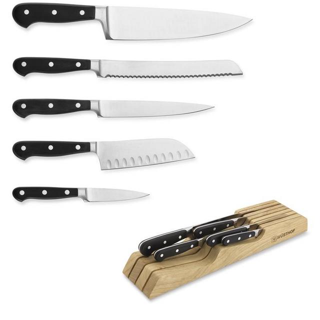 Wüsthof Classic 6-Piece Knife Set with Drawer Tray