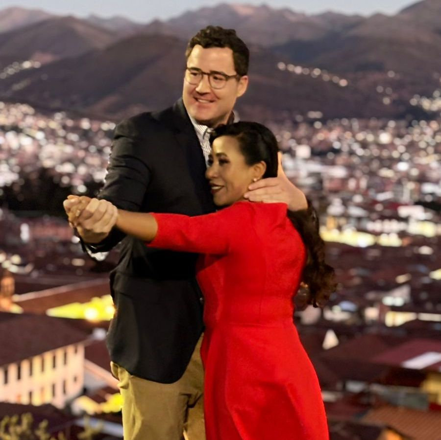 Photos with Cusco in the background